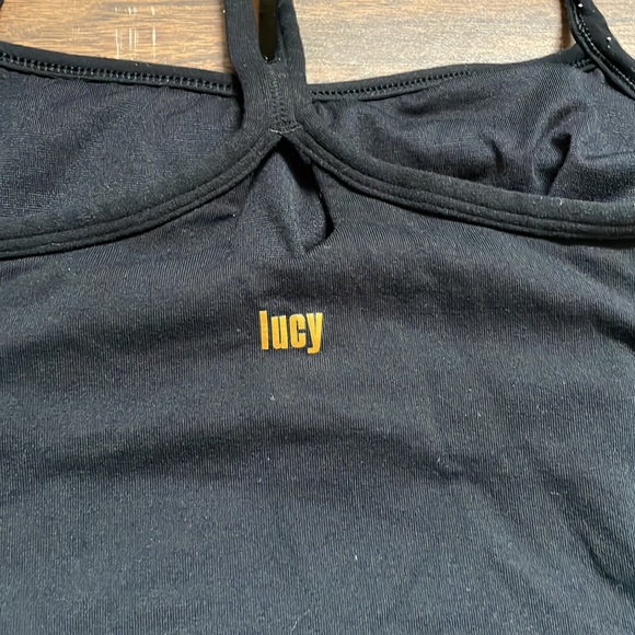 lucy tank top black size small - Picture 4 of 5